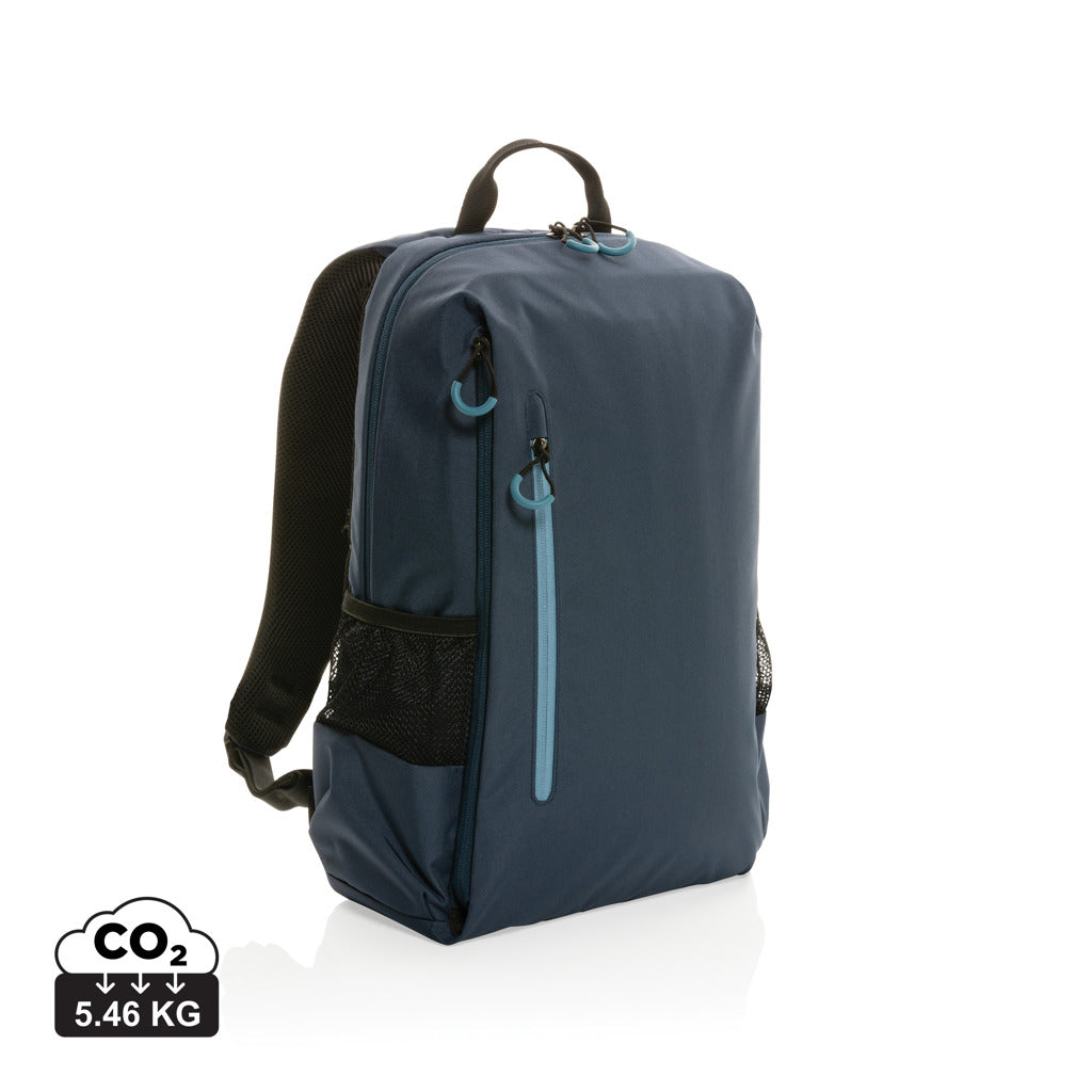 Impact AWARE™ Lima 15.6" RFID Laptop-Rucksack – navy blau