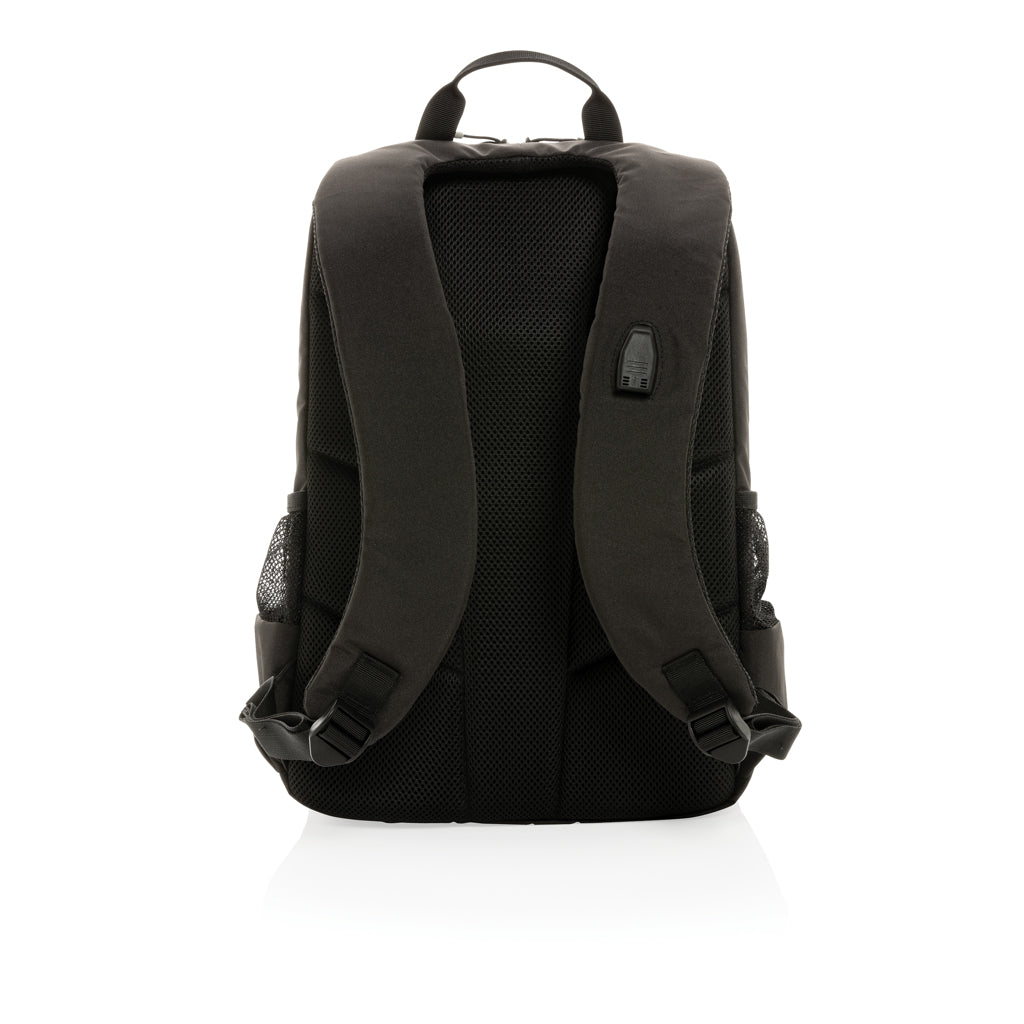 Impact AWARE™ Lima 15.6" RFID Laptop-Rucksack – schwarz
