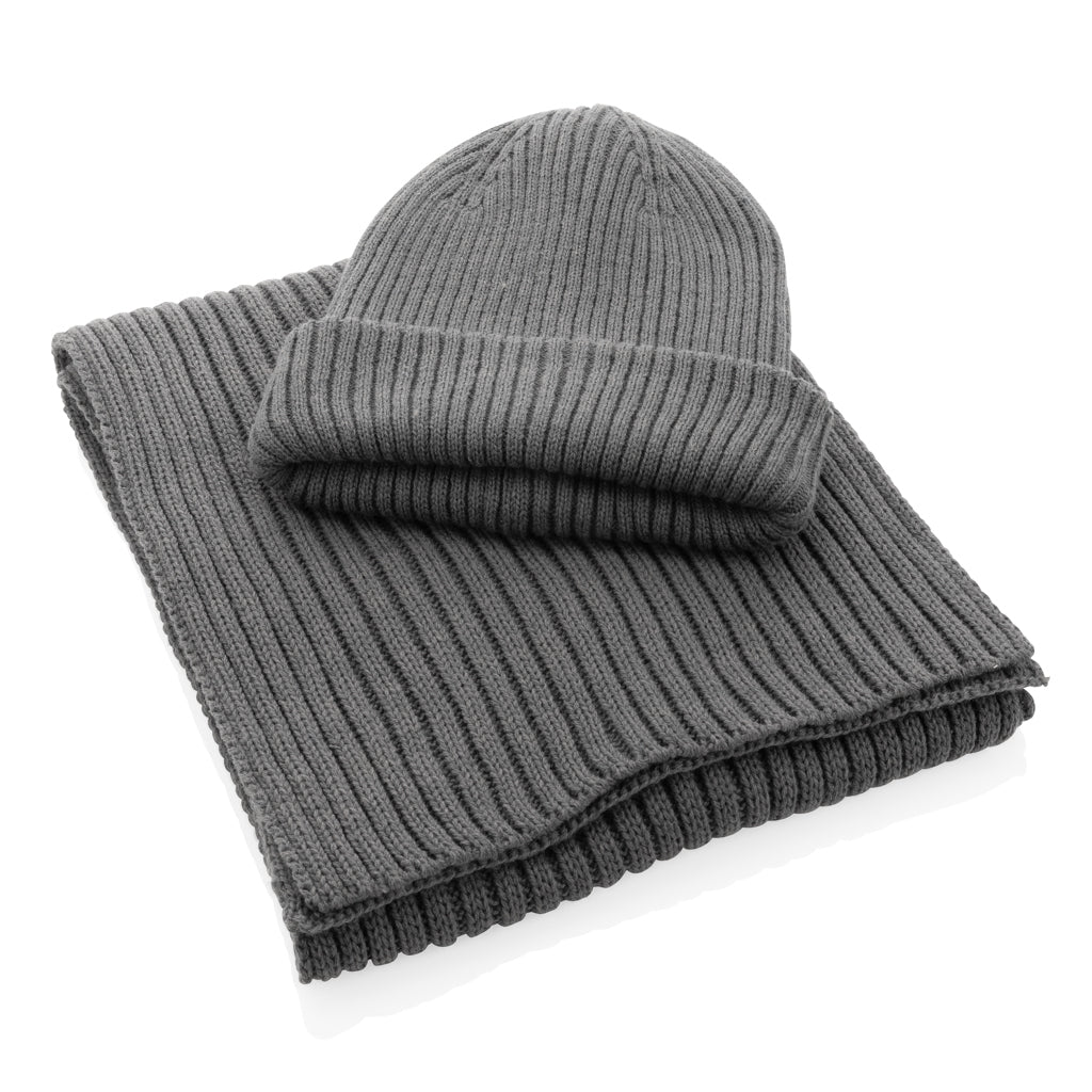 Impact AWARE™ Polylana® doppelt gestrickte Mütze – anthrazit