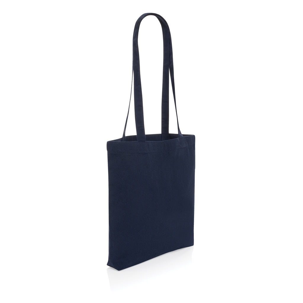 Impact Aware™ recycelte Baumwolltasche – navy blau