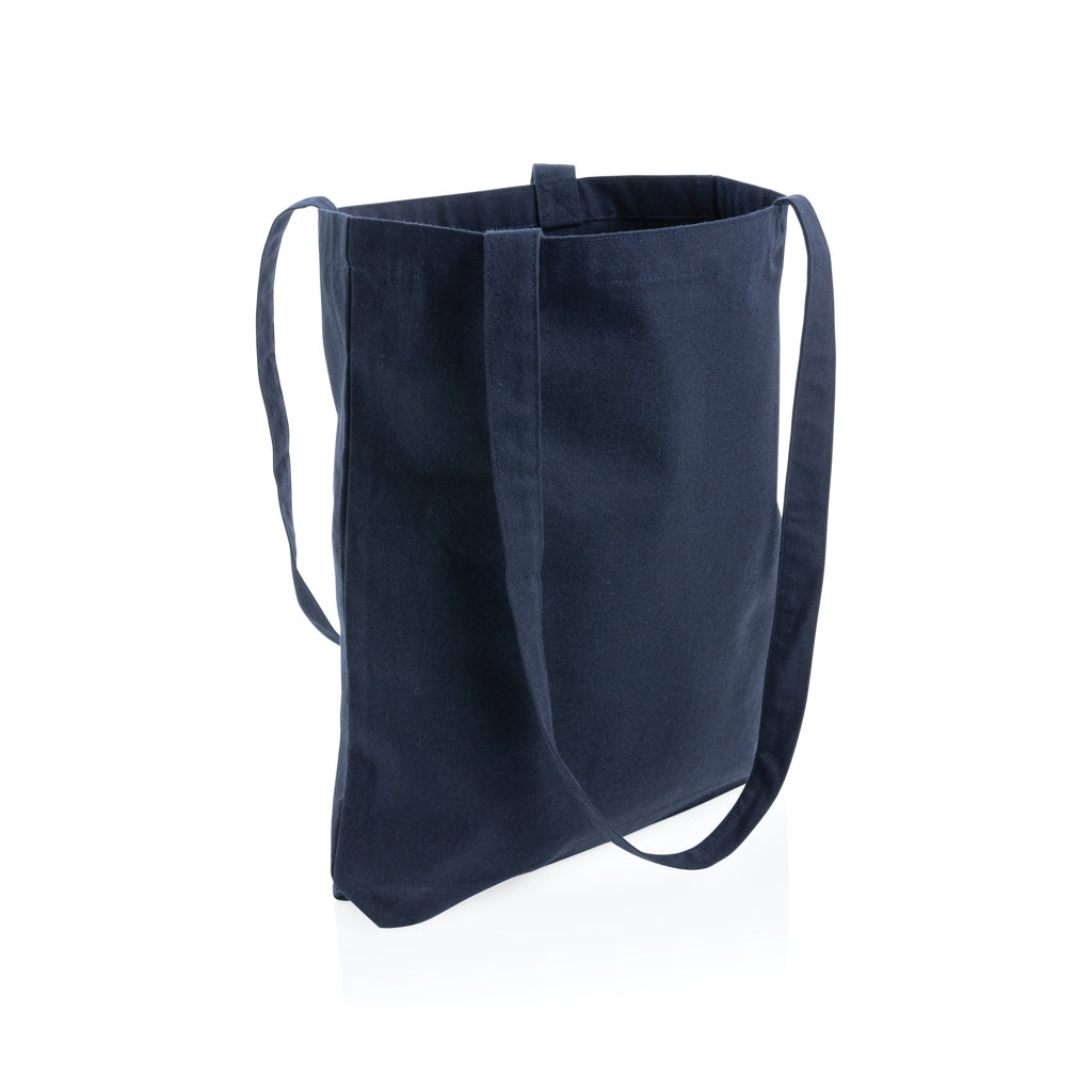 Impact Aware™ recycelte Baumwolltasche – navy blau