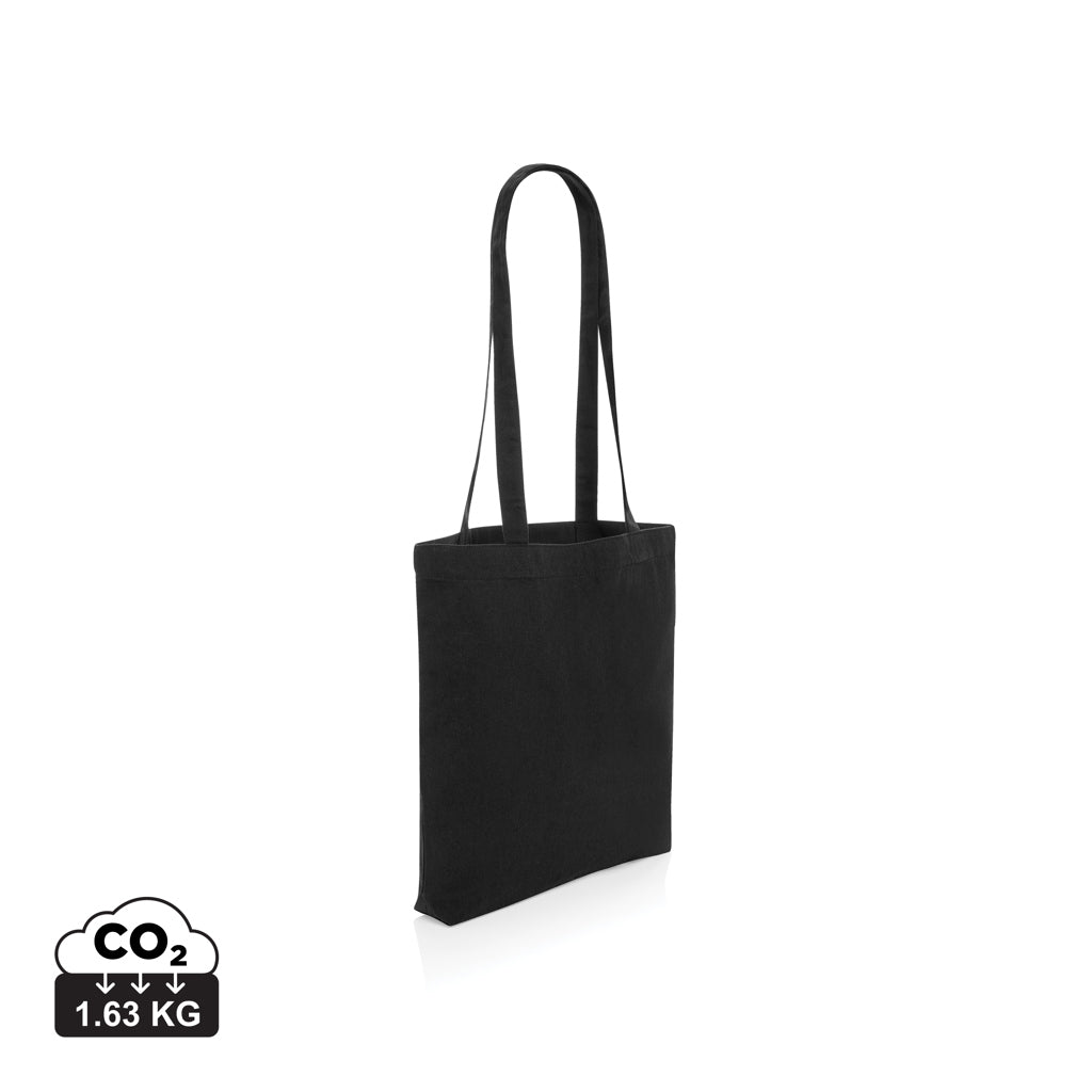 Impact Aware™ recycelte Baumwolltasche – schwarz