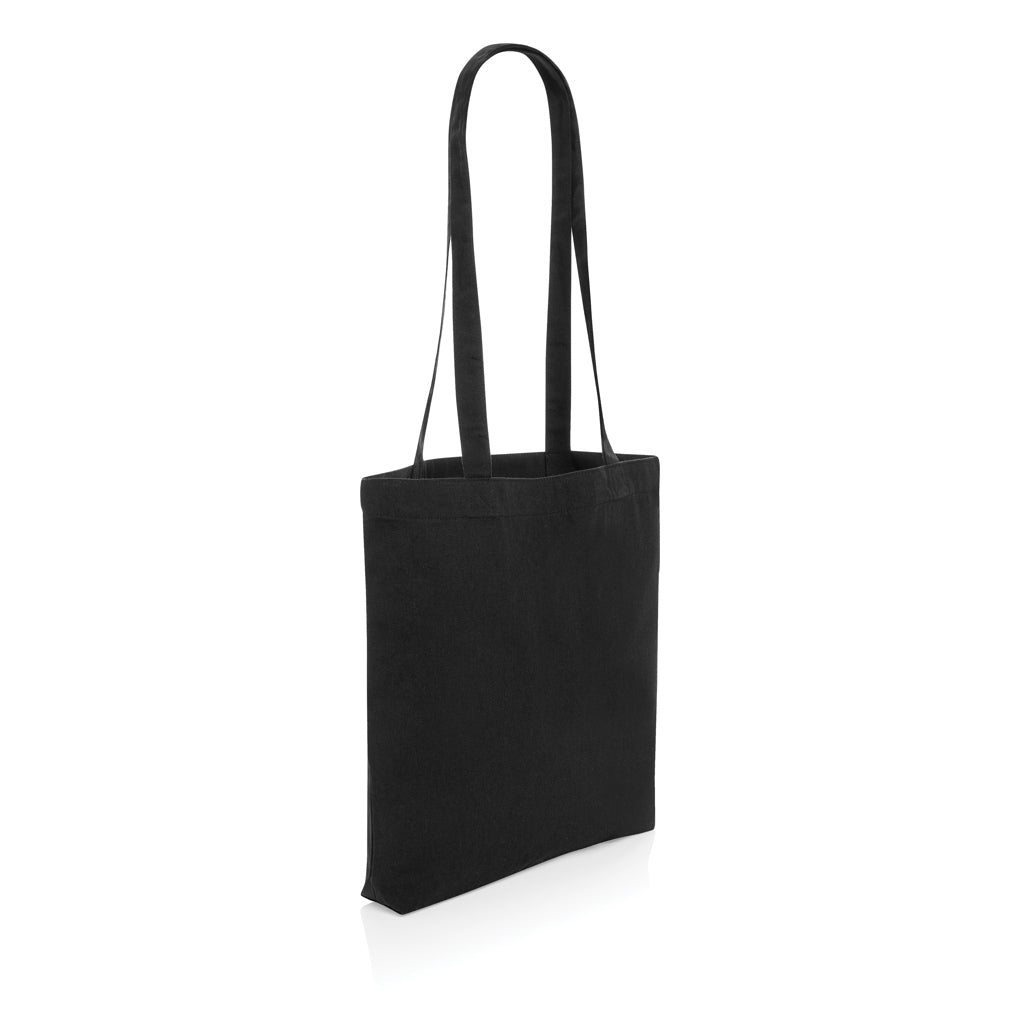 Impact Aware™ recycelte Baumwolltasche – schwarz