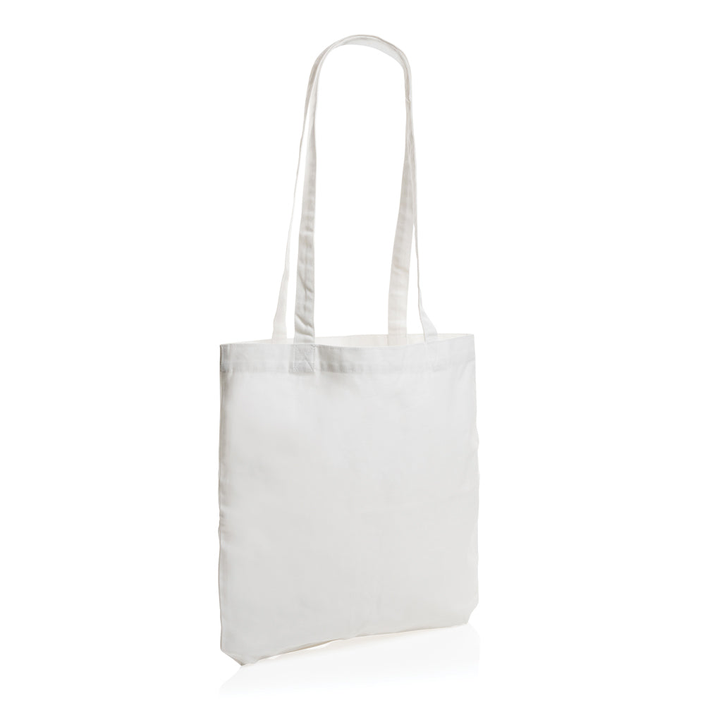 Impact Aware™ recycelte Baumwolltasche – weiß