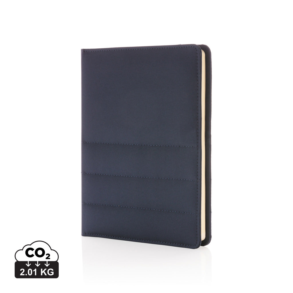 Impact AWARE™ RPET A5 Portfolio – navy blau