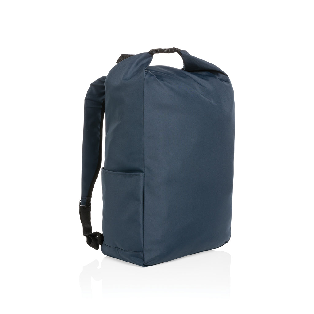 Impact AWARE™ RPET Basic Rolltop-Rucksack – navy blau