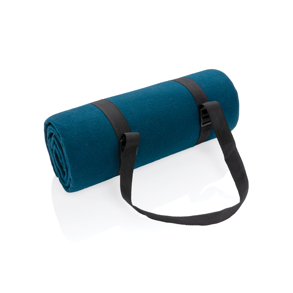 Impact AWARE™ RPET Picknickdecke – navy blau