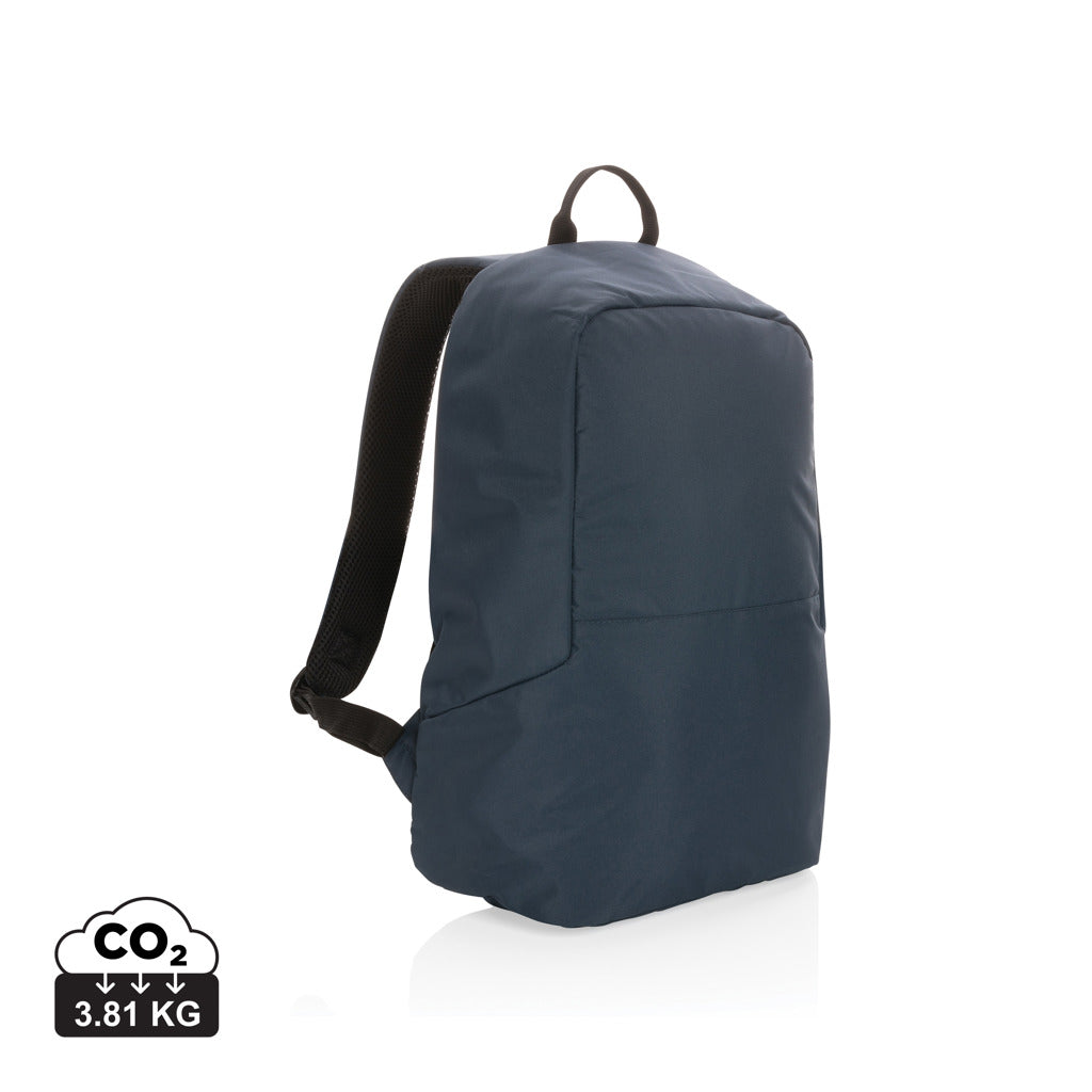 Impact AWARE™ RPET Standard Anti-Diebstahl Rucksack – navy blau