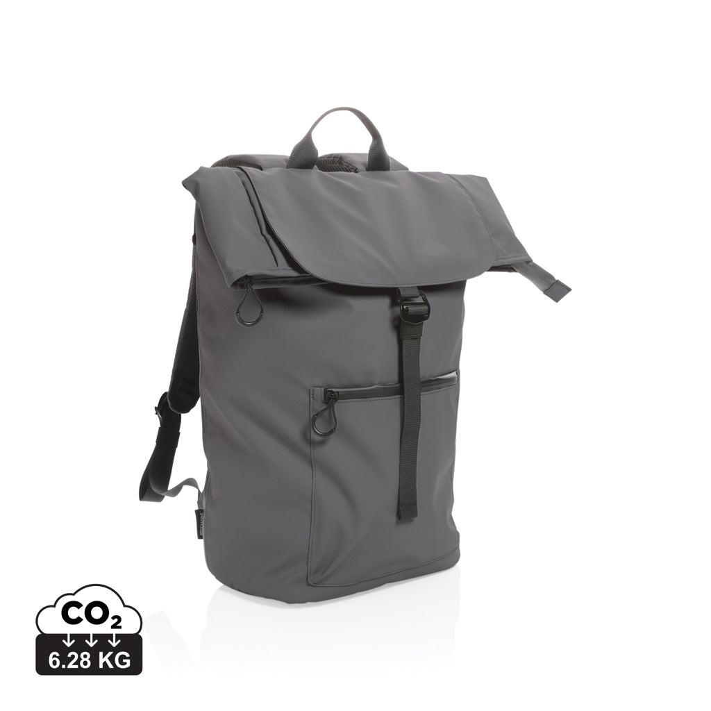 Impact AWARE™ RPET wasserabweisender 15.6" Laptop-Rucksack – anthrazit