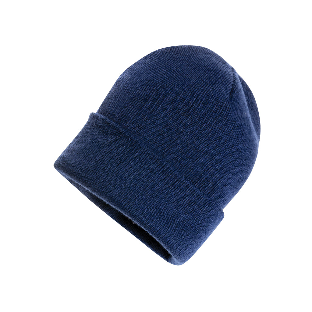 Impact Polylana® Beanie mit AWARE™ Tracer – blau