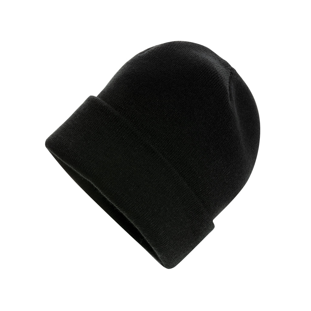 Impact Polylana® Beanie mit AWARE™ Tracer – schwarz