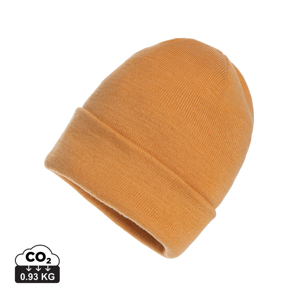 Impact Polylana® Beanie mit AWARE™ Tracer – sundial orange