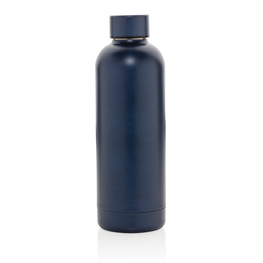 Impact Vakuumflasche aus RCS recyceltem Stainless-Steel – blau