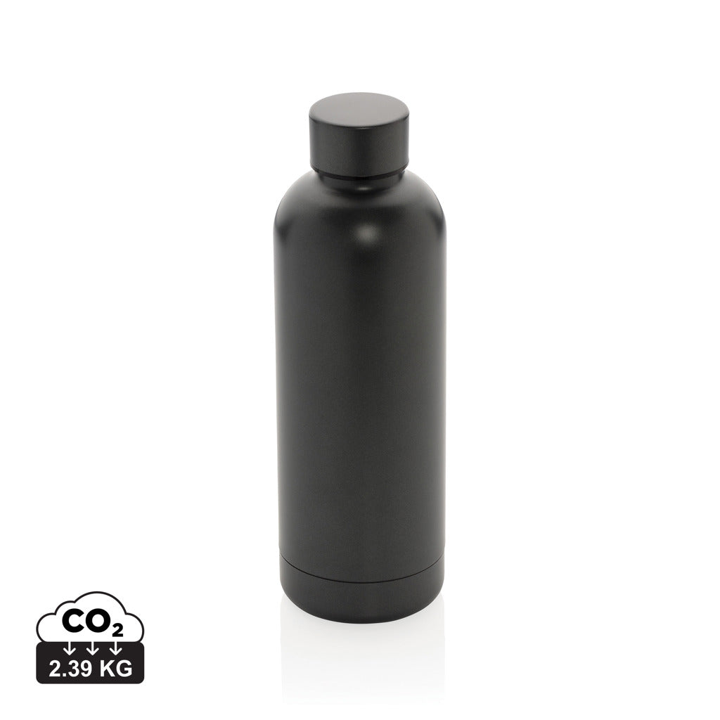 Impact Vakuumflasche aus RCS recyceltem Stainless-Steel – grau