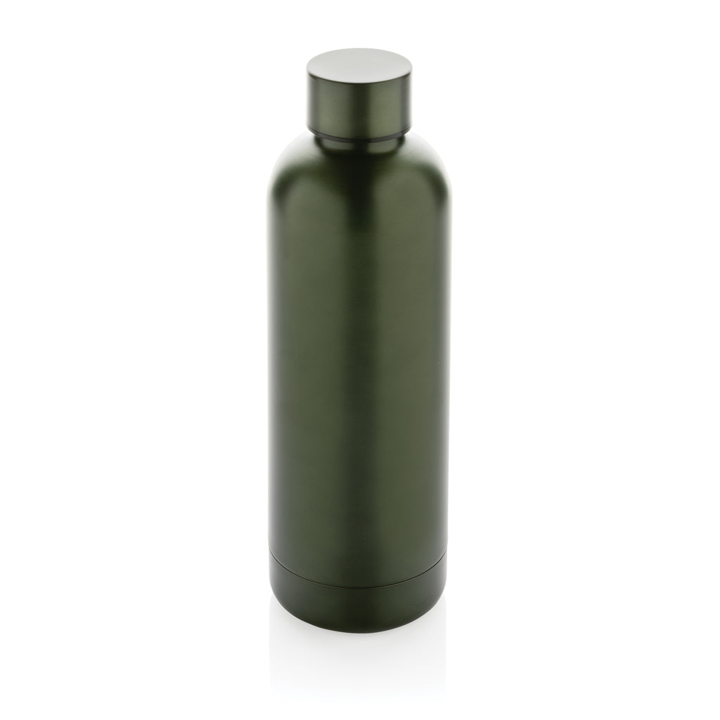 Impact Vakuumflasche aus RCS recyceltem Stainless-Steel – grün
