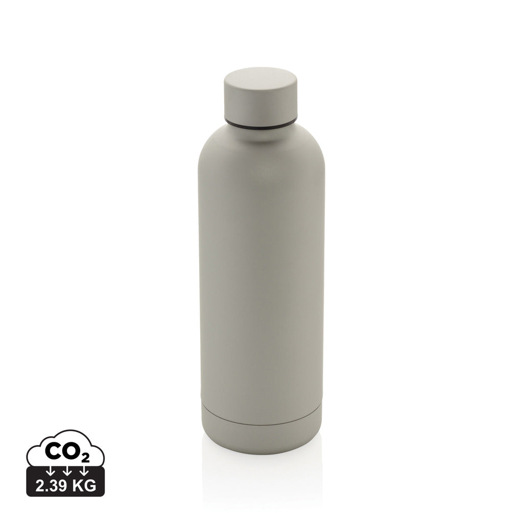 Impact Vakuumflasche aus RCS recyceltem Stainless-Steel – silber