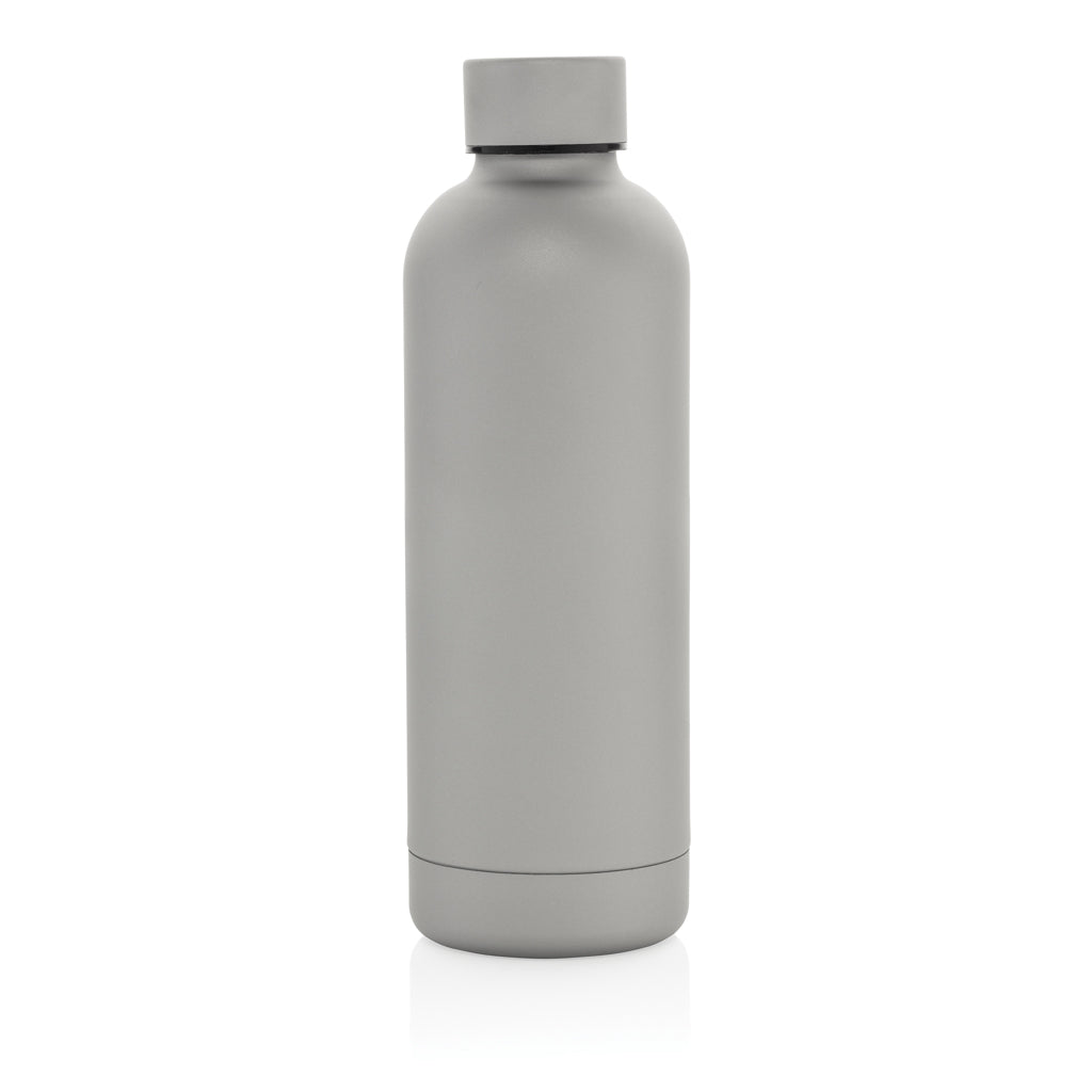 Impact Vakuumflasche aus RCS recyceltem Stainless-Steel – silber