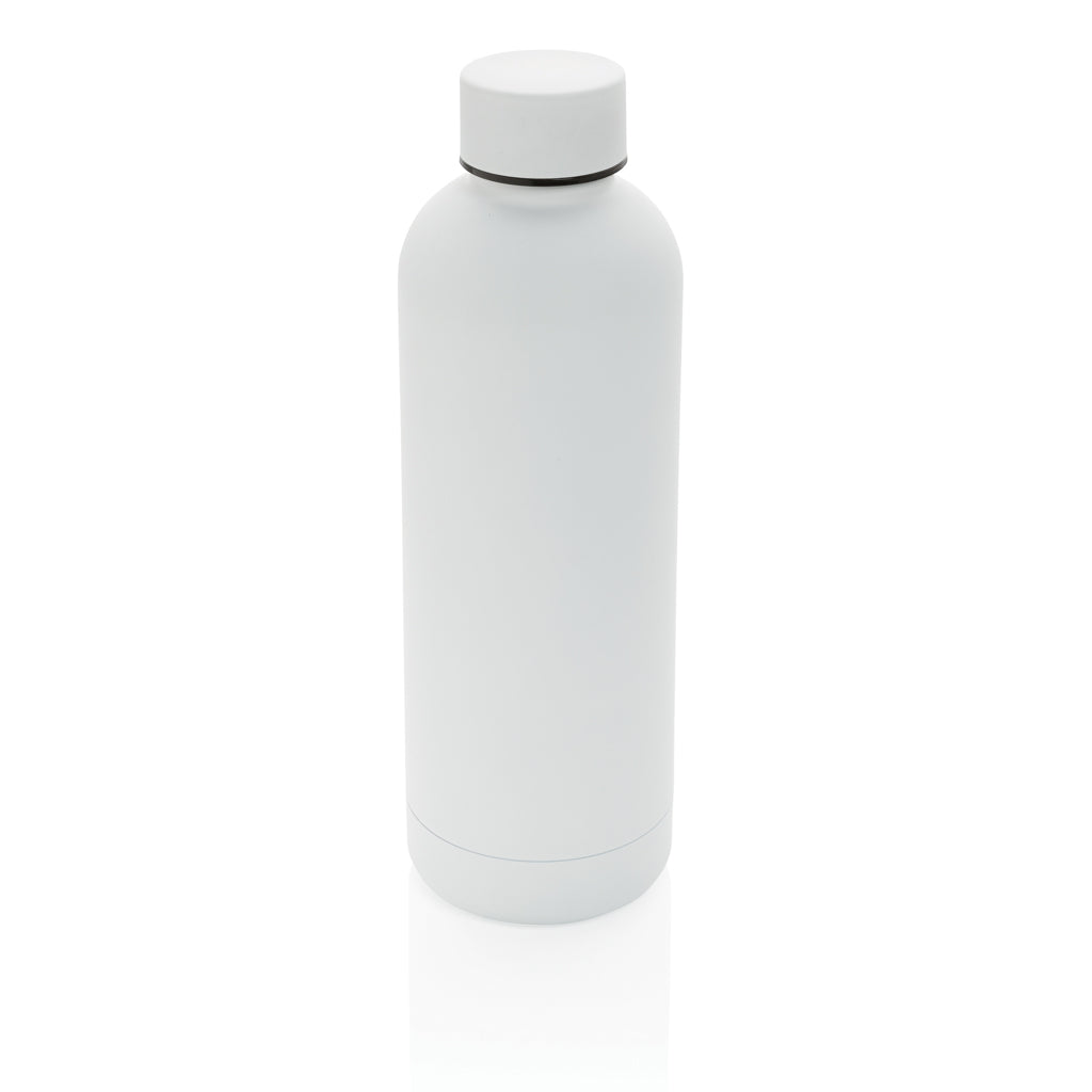 Impact Vakuumflasche aus RCS recyceltem Stainless-Steel – weiß