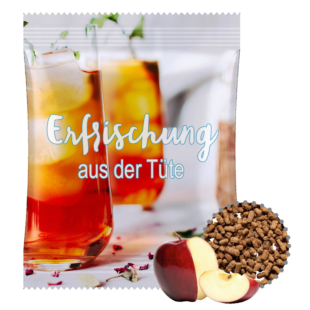 Instant Eistee in der Midi Tüte – Instant Eistee Apfel, ca. 10 g