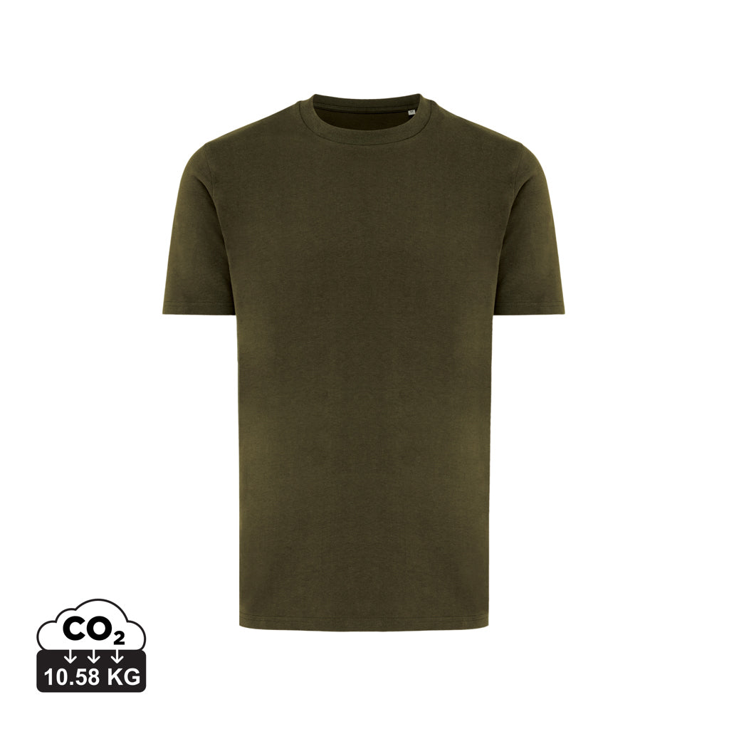 IQONIQ Brett T-Shirt aus recycelter Baumwolle – khaki