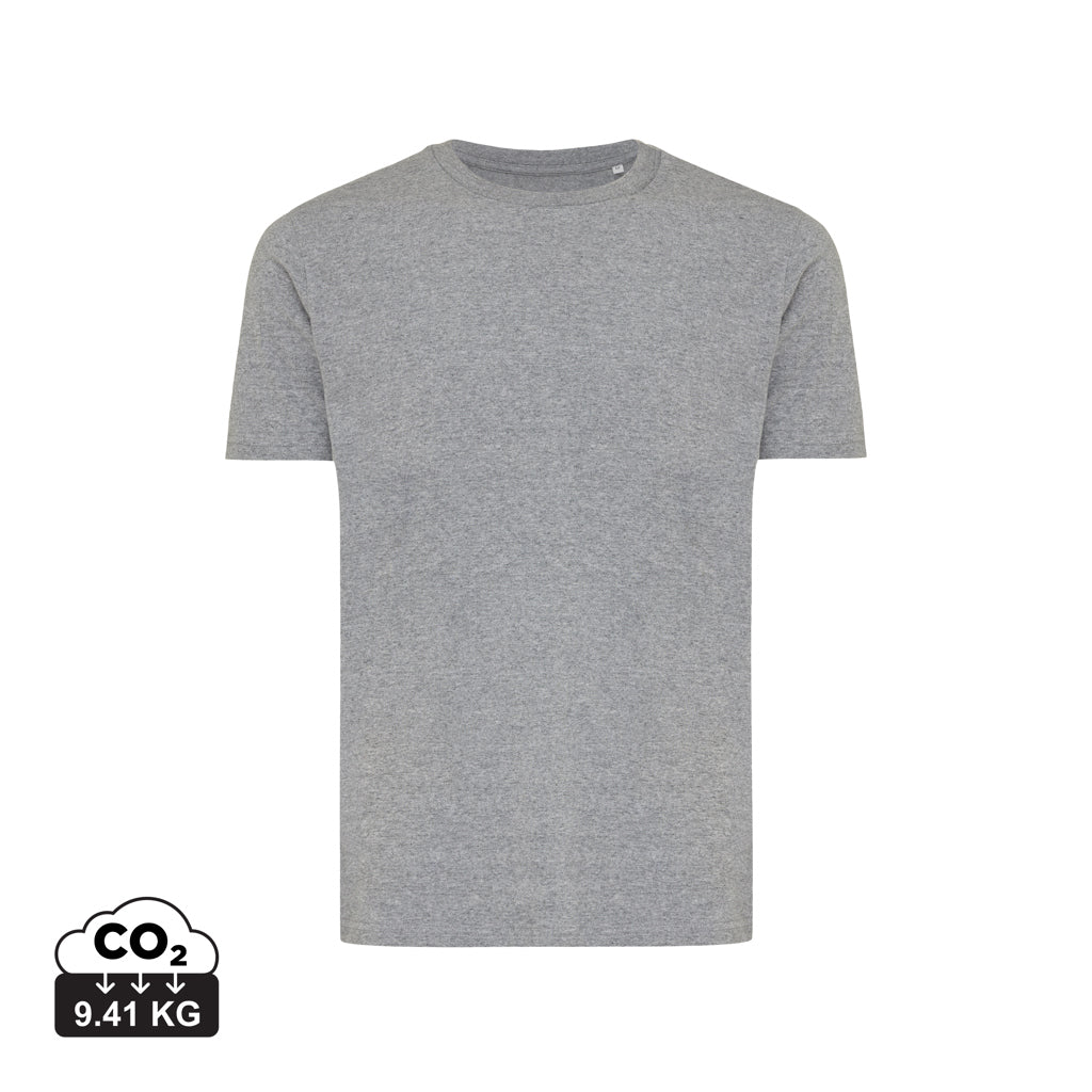 IQONIQ Brett T-Shirt aus recycelter Baumwolle – light heather anthracite