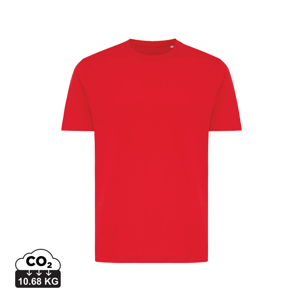 IQONIQ Brett T-Shirt aus recycelter Baumwolle – rot
