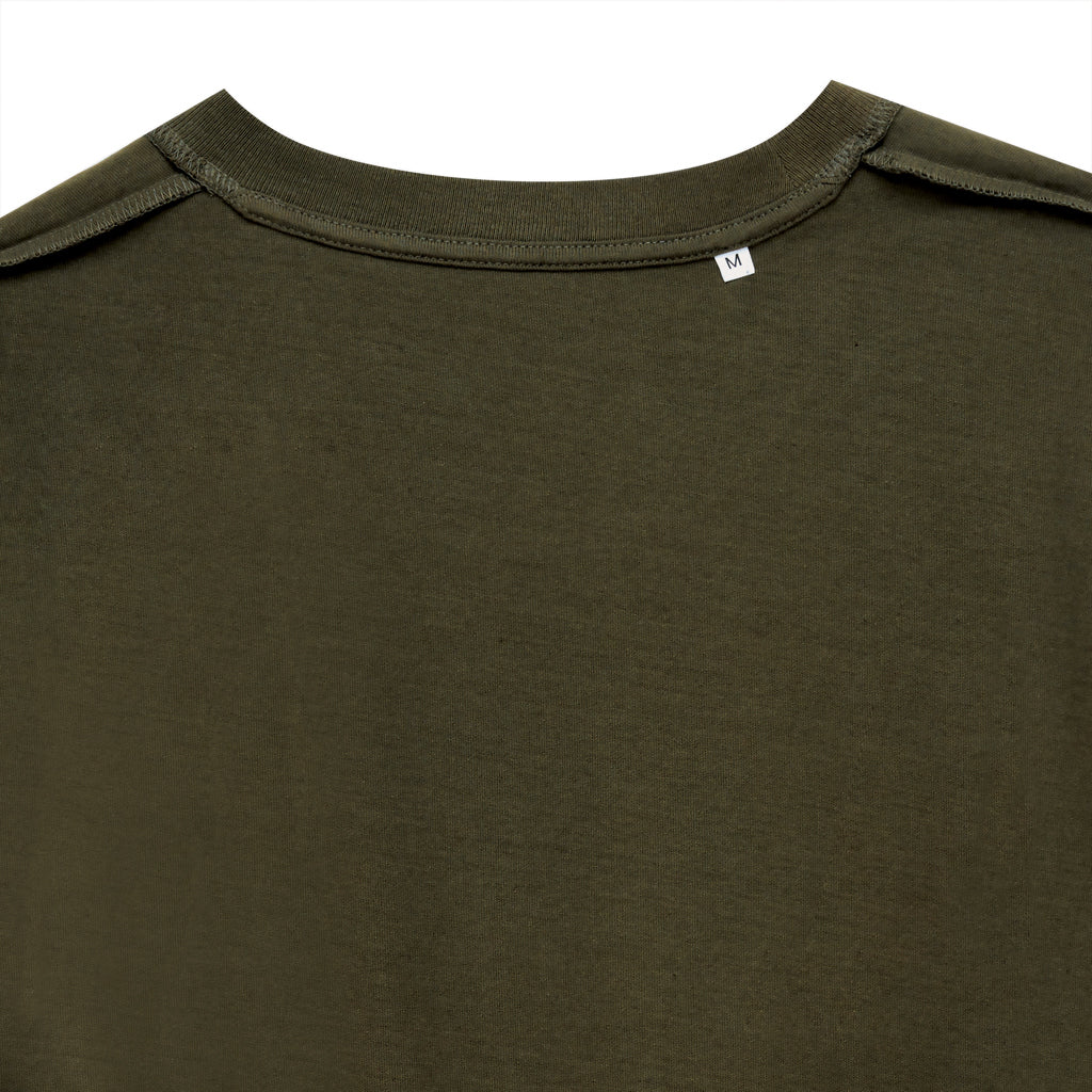 IQONIQ Bryce T-Shirt aus recycelter Baumwolle – khaki