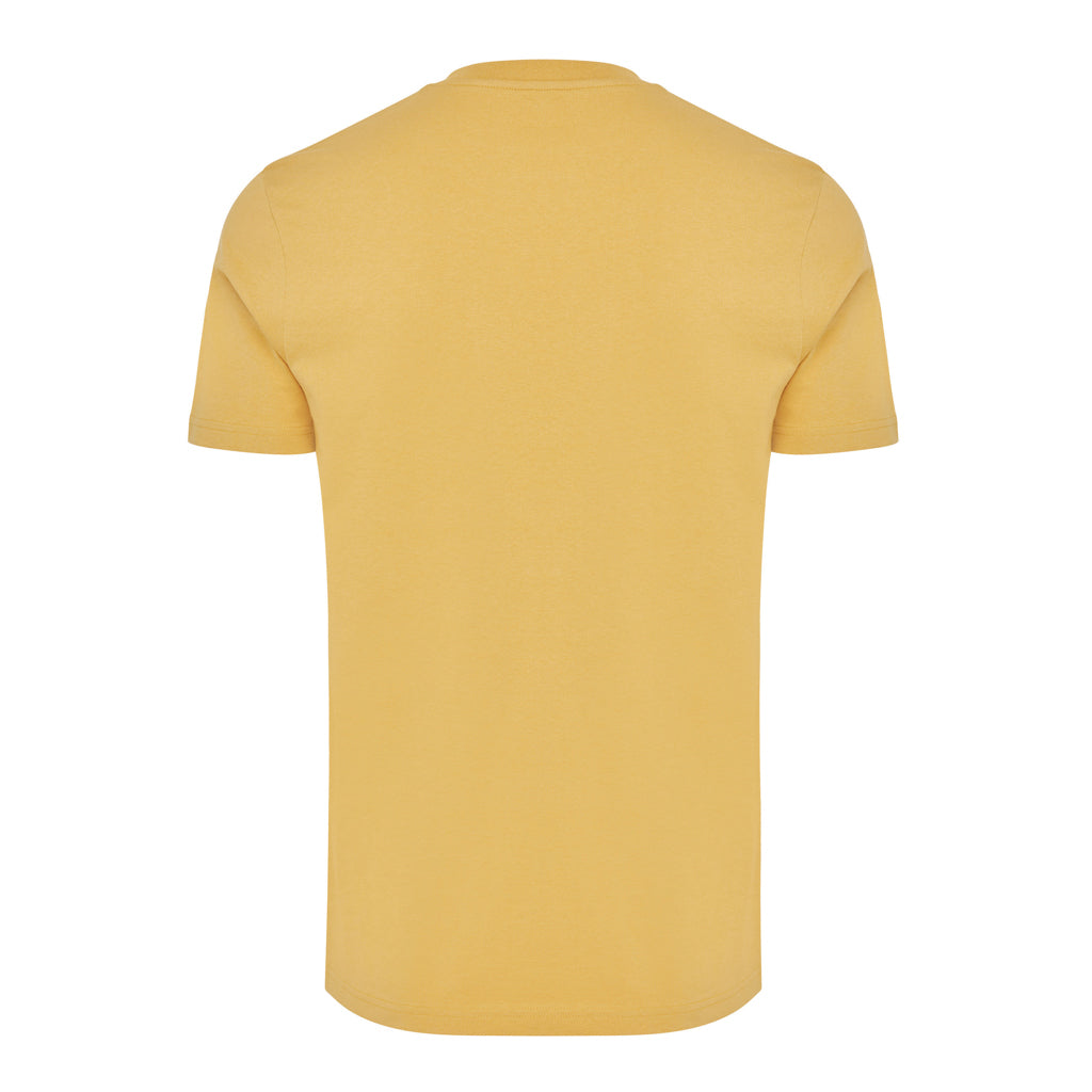 IQONIQ Bryce T-Shirt aus recycelter Baumwolle – ochre yellow