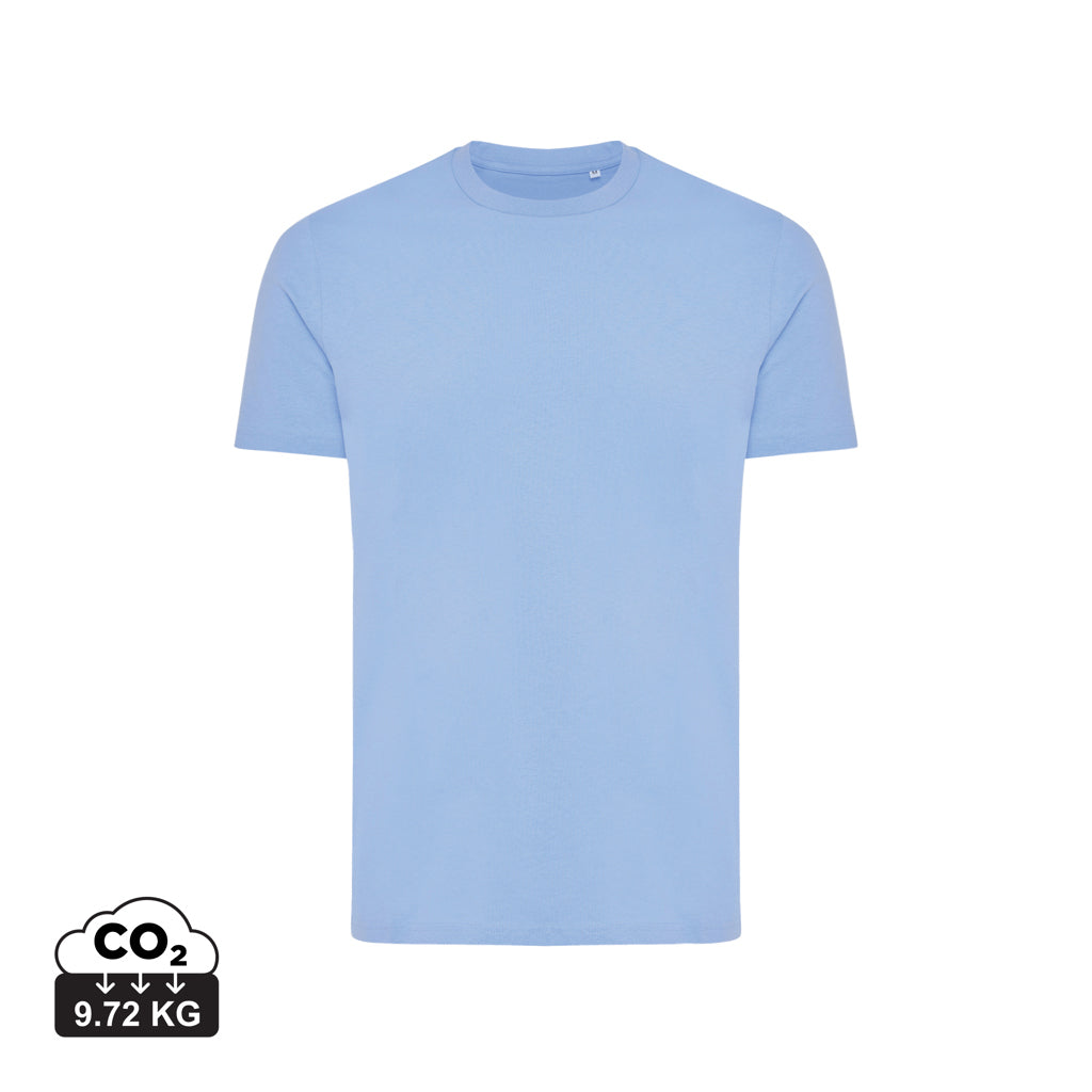 IQONIQ Bryce T-Shirt aus recycelter Baumwolle – sky blue