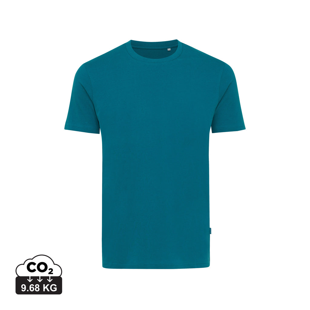 IQONIQ Bryce T-Shirt aus recycelter Baumwolle – verdigris