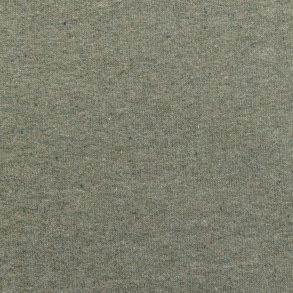 IQONIQ Denali ungefärbt. Rundhals-Sweater aus recycelter BW – heather green