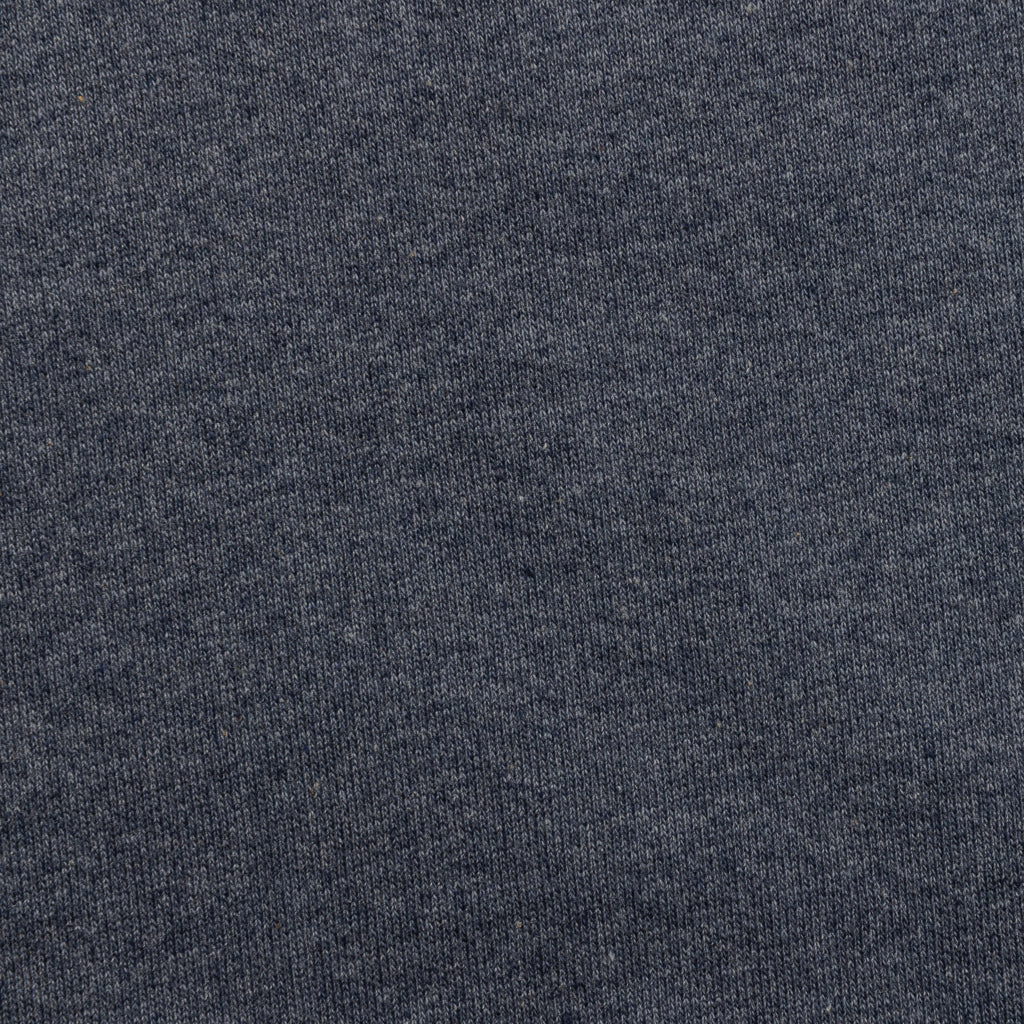 IQONIQ Denali ungefärbt. Rundhals-Sweater aus recycelter BW – heather navy