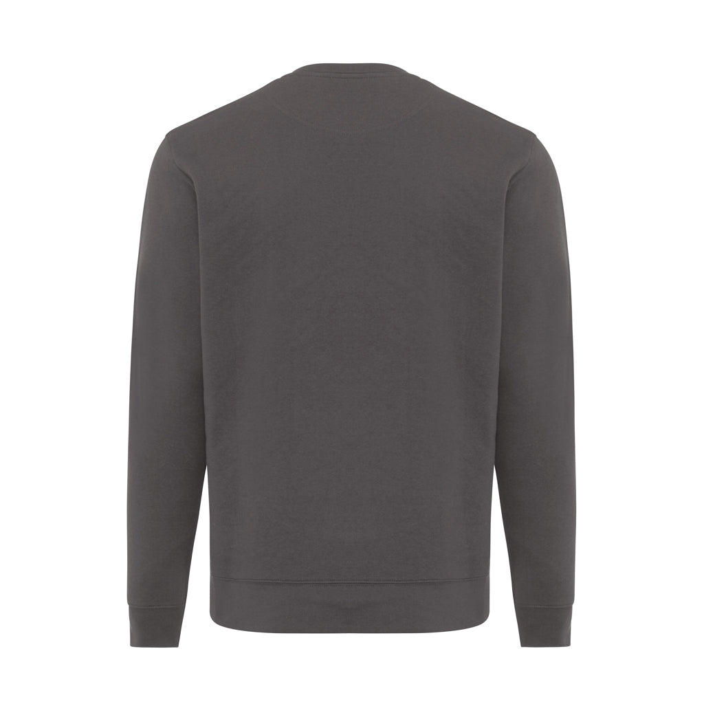 IQONIQ Etosha Lightweight Sweater aus recycelter Baumwolle – anthrazit