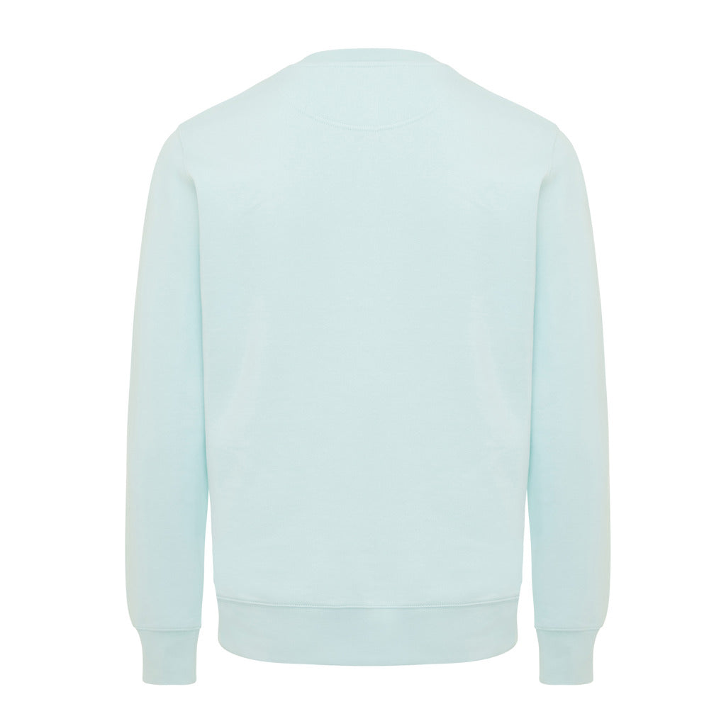 IQONIQ Etosha Lightweight Sweater aus recycelter Baumwolle – crushed mint