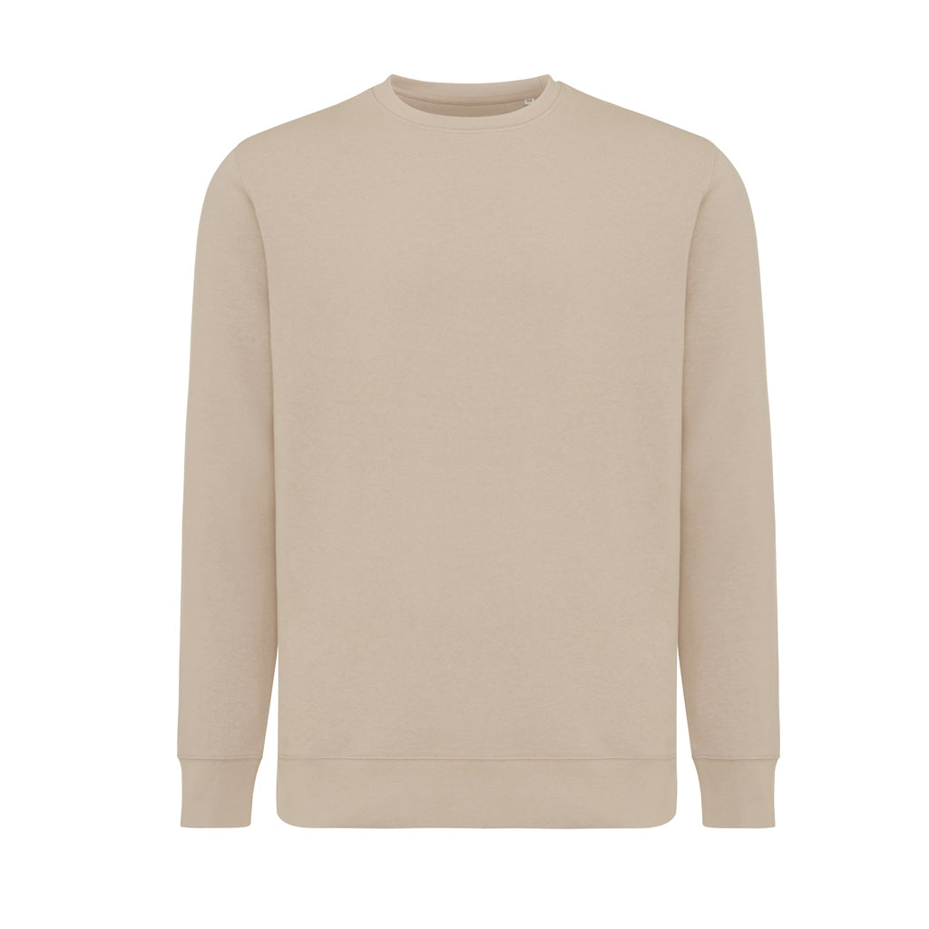 IQONIQ Etosha Lightweight Sweater aus recycelter Baumwolle – desert