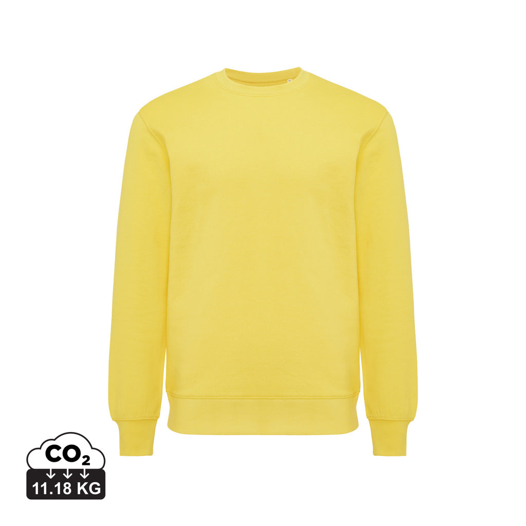 IQONIQ Etosha Lightweight Sweater aus recycelter Baumwolle – gelb