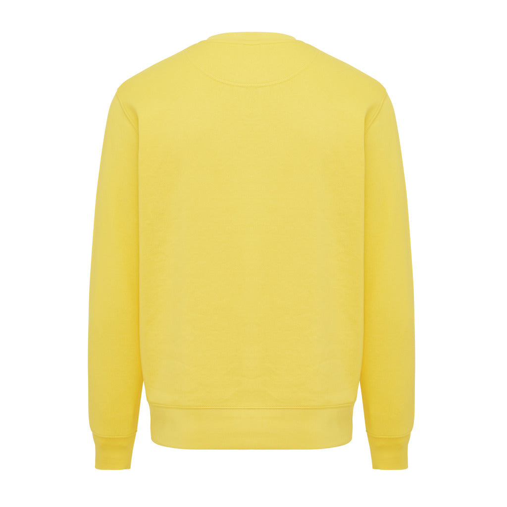 IQONIQ Etosha Lightweight Sweater aus recycelter Baumwolle – gelb
