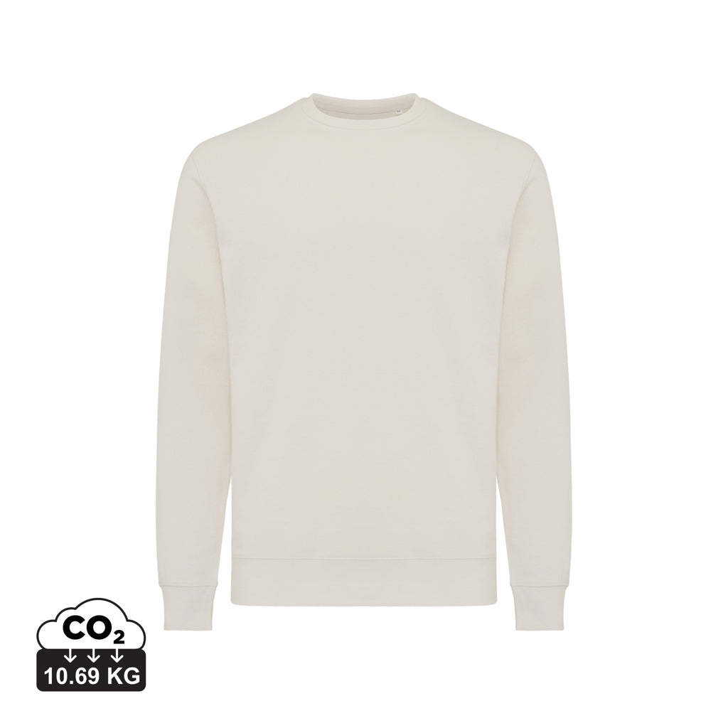 IQONIQ Etosha Lightweight Sweater aus recycelter Baumwolle – ivory white