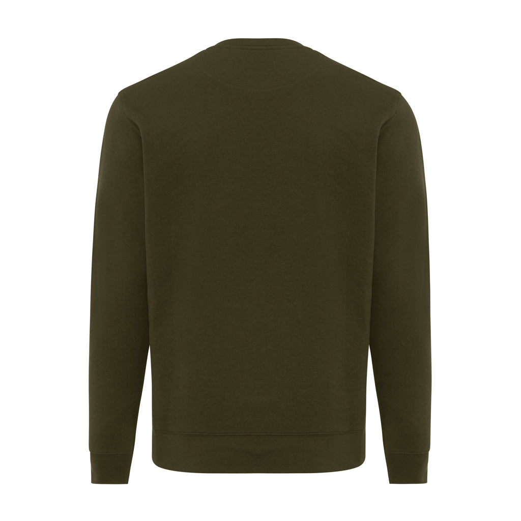 IQONIQ Etosha Lightweight Sweater aus recycelter Baumwolle – khaki
