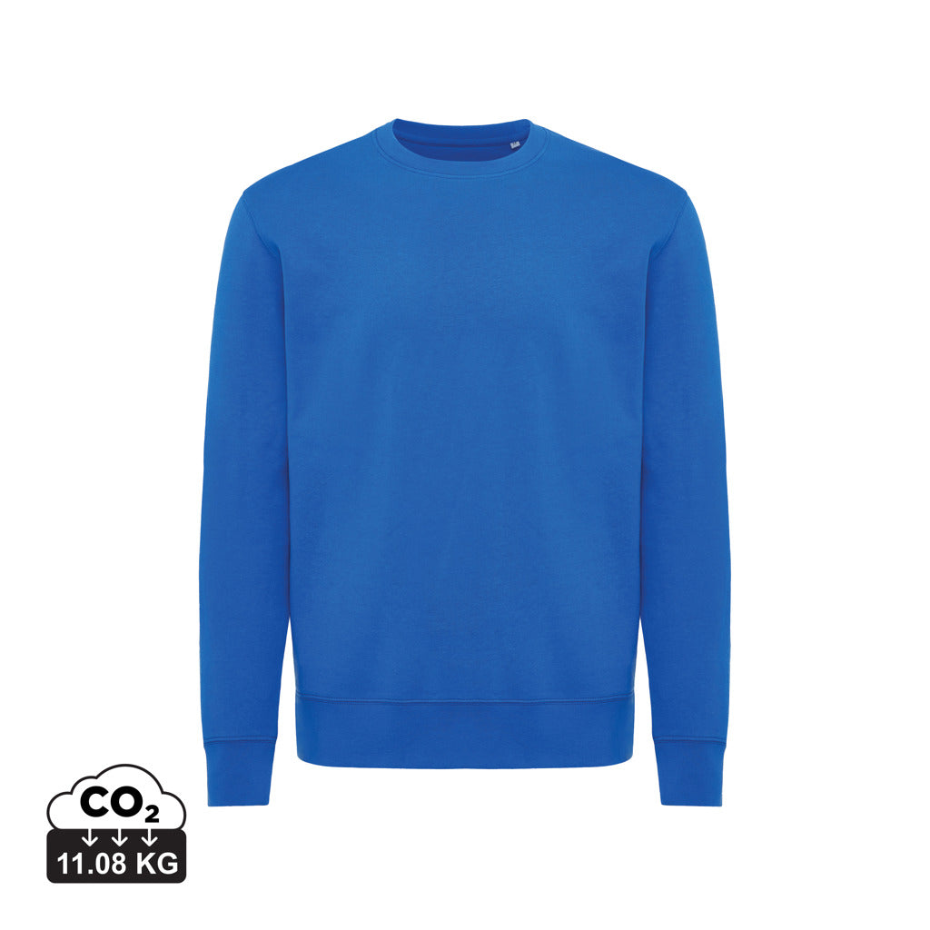 IQONIQ Etosha Lightweight Sweater aus recycelter Baumwolle – Königsblau