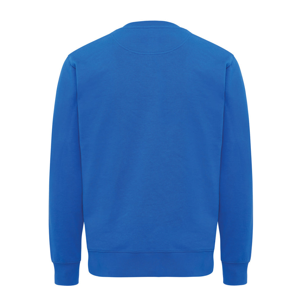 IQONIQ Etosha Lightweight Sweater aus recycelter Baumwolle – Königsblau