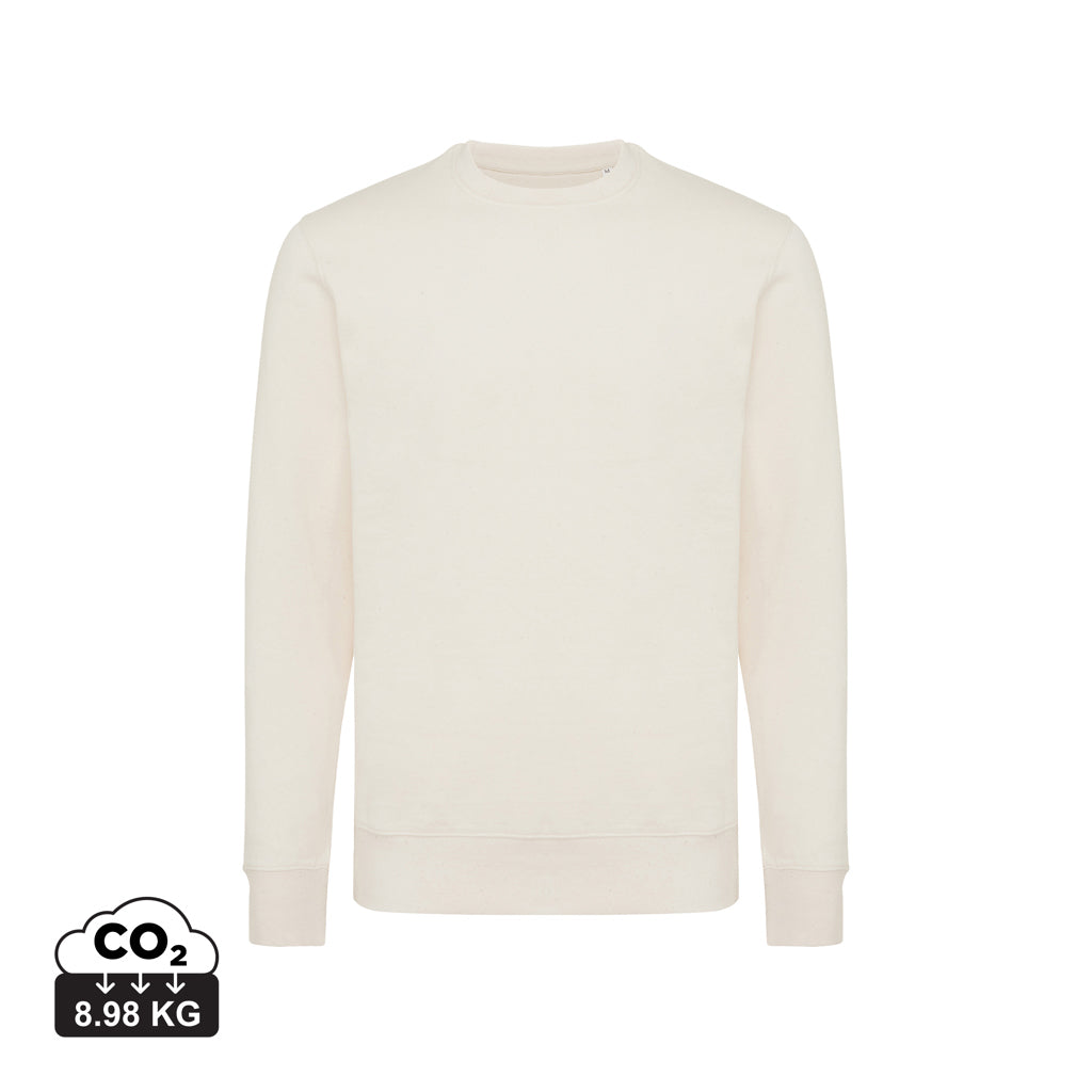 IQONIQ Etosha Lightweight Sweater aus recycelter Baumwolle – natural raw