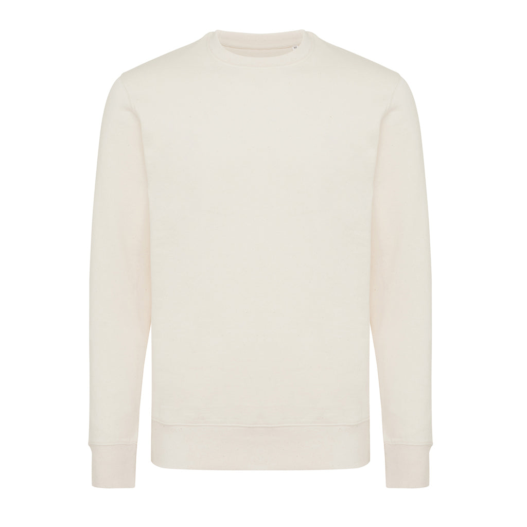 IQONIQ Etosha Lightweight Sweater aus recycelter Baumwolle – natural raw