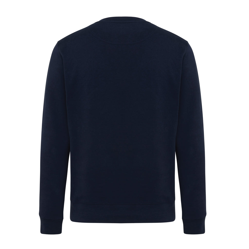 IQONIQ Etosha Lightweight Sweater aus recycelter Baumwolle – navy blau