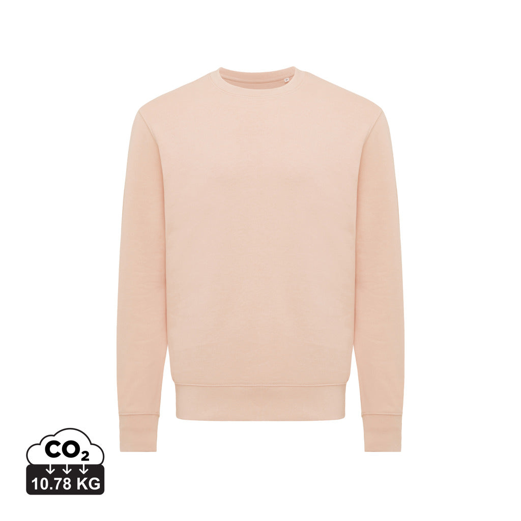 IQONIQ Etosha Lightweight Sweater aus recycelter Baumwolle – peach nectar