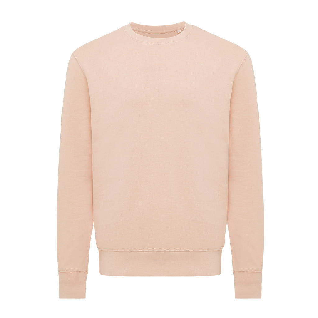 IQONIQ Etosha Lightweight Sweater aus recycelter Baumwolle – peach nectar