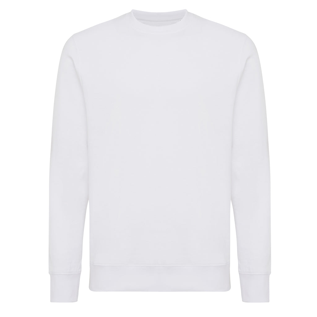 IQONIQ Etosha Lightweight Sweater aus recycelter Baumwolle – recycled white