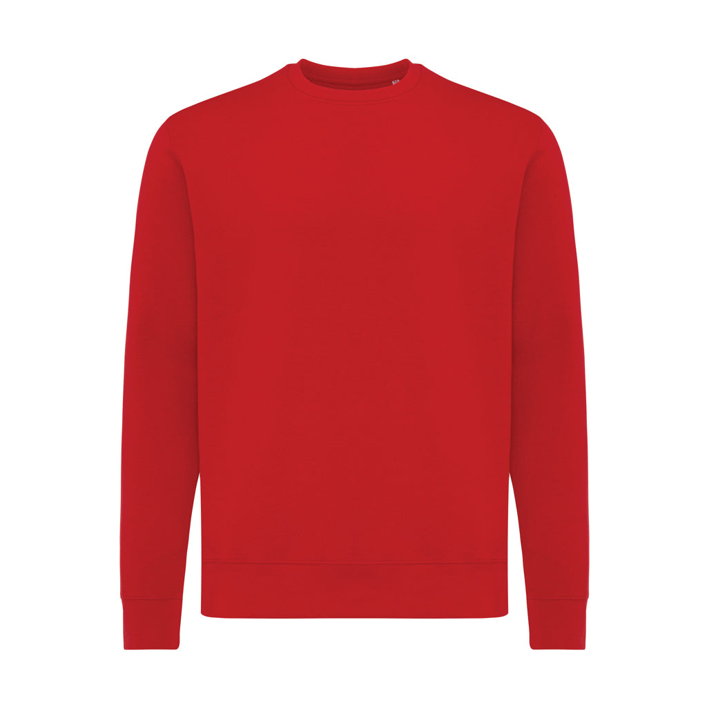 IQONIQ Etosha Lightweight Sweater aus recycelter Baumwolle – rot