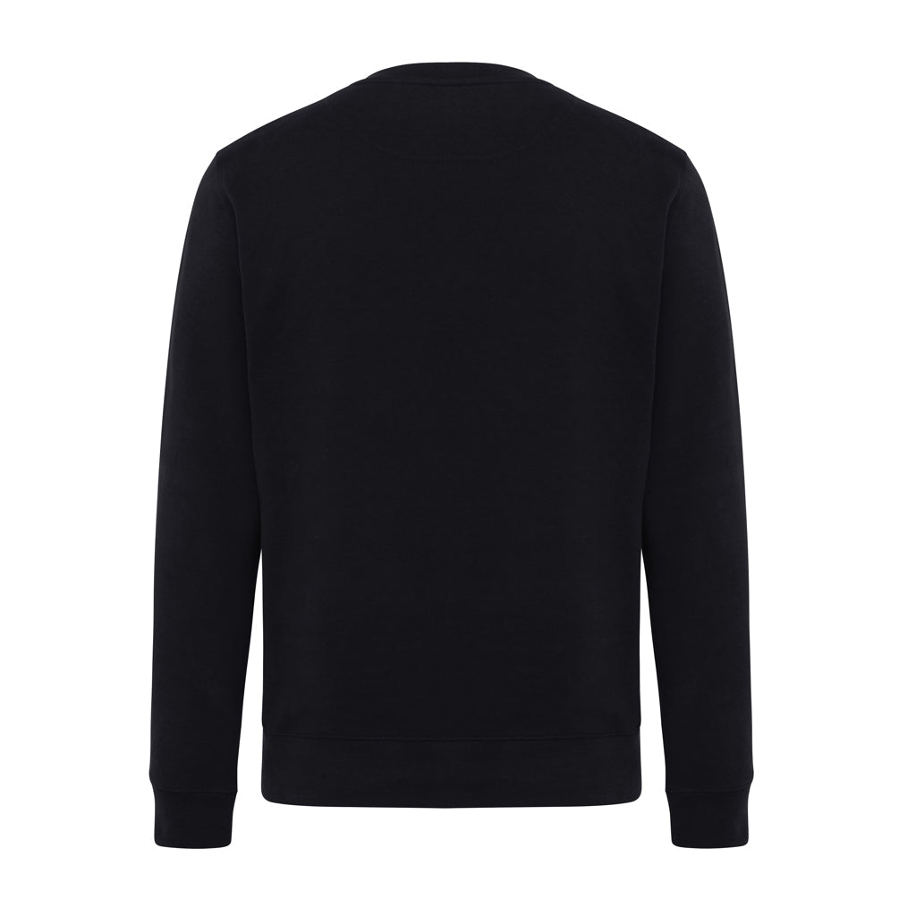 IQONIQ Etosha Lightweight Sweater aus recycelter Baumwolle – schwarz