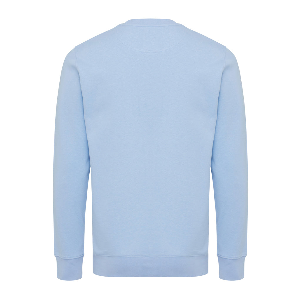 IQONIQ Etosha Lightweight Sweater aus recycelter Baumwolle – sky blue